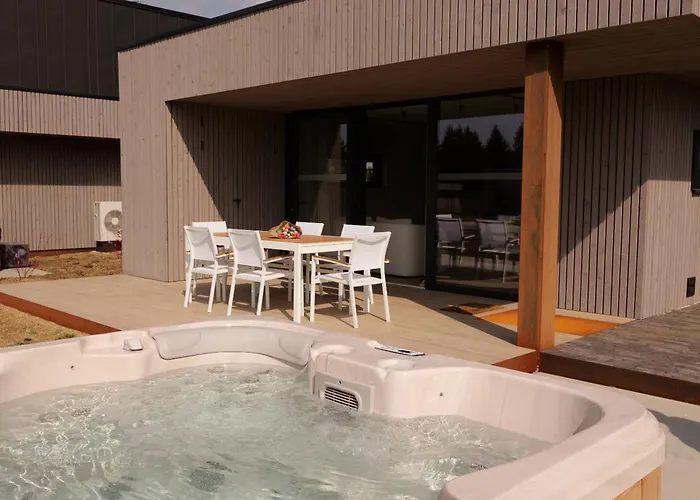 山林小屋 Nature Village - N°28 - 6 Personnes Avec Jacuzzi Pmr *