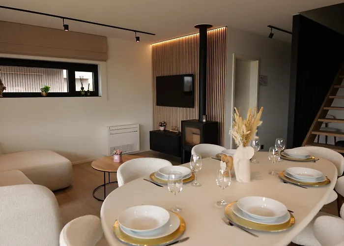 山林小屋 Nature Village - N°28 - 6 Personnes Avec Jacuzzi Pmr 比林根