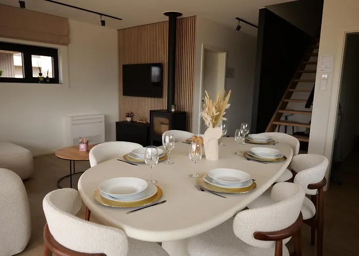 山林小屋 Nature Village - N°28 - 6 Personnes Avec Jacuzzi Pmr 比林根