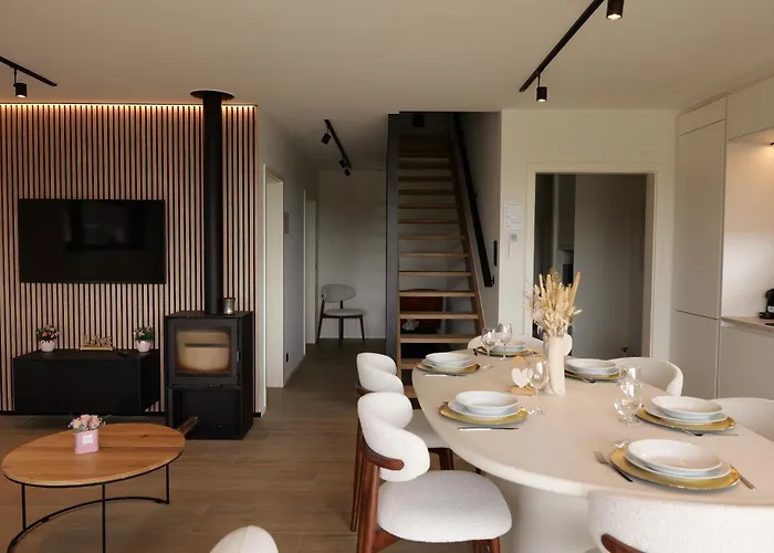 Nature Village - N°28 - 6 Personnes Avec Jacuzzi Pmr 山林小屋