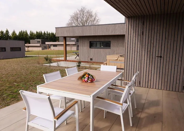 Nature Village - N°28 - 6 Personnes Avec Jacuzzi Pmr * 比林根